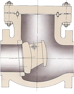 Tilting disc check valve