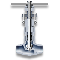 Bellows seal needle globe valve