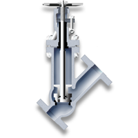 Y globe valve