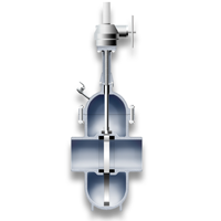 Trough conduit